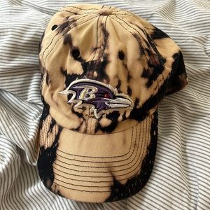Baltimore ravens tie dye cap hat